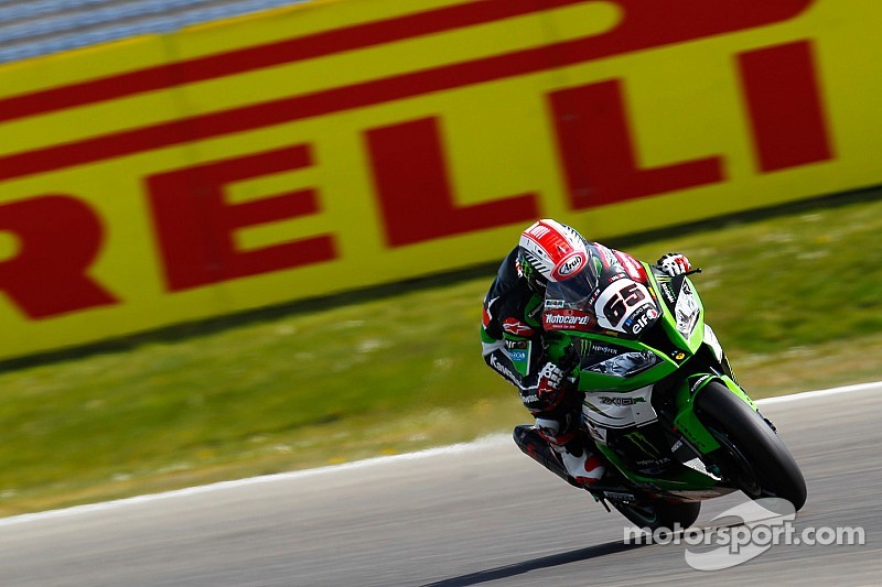 Un bon rythme mais une mauvaise place pour Jonathan Rea