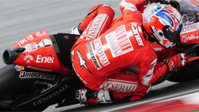 MotoGP 2010, Sepang/2, Test day/3: Ducati alla ribalta