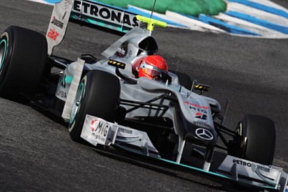 Una Mercedes modificata apposta per Schumacher