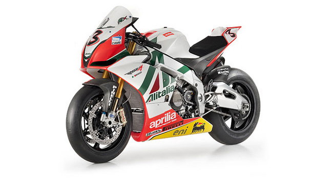 L'Aprilia lancia la Rsv4 Biaggi Replica