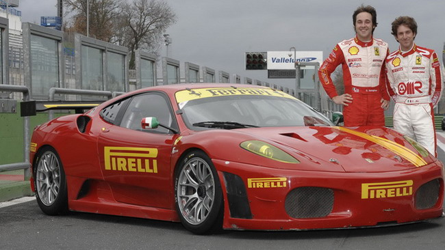 Sernagiotto alla 6 Ore di Vallelunga con una Ferrari