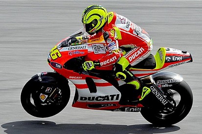 Febbre passata, Valentino torna in pista a Sepang