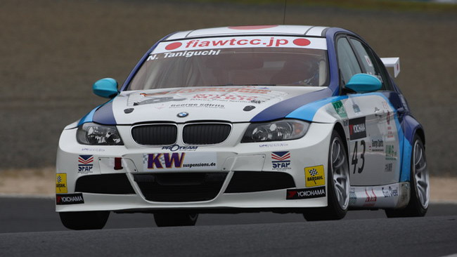 Test con una BMW del Proteam per il campione USA