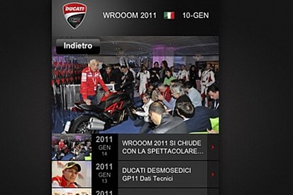 Ecco l'App Ducati Corse per iPhone