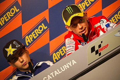 Lorenzo, Rossi e Stoner protagonisti in conferenza