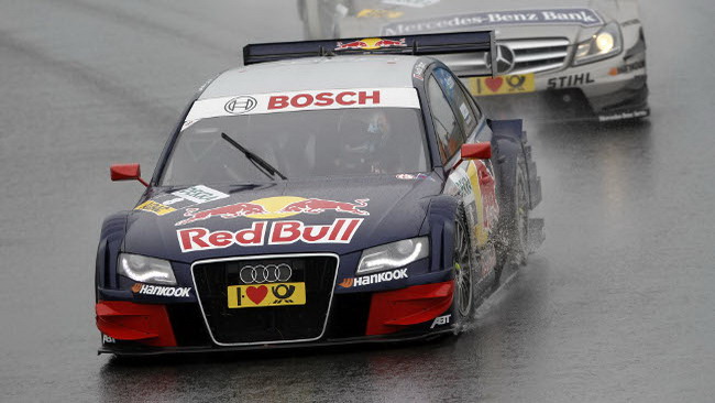Sotto l'acqua di Oschersleben domina Ekström