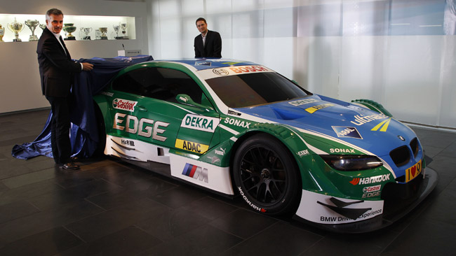 Livrea verde Castrol per una delle BMW M3 ufficiali