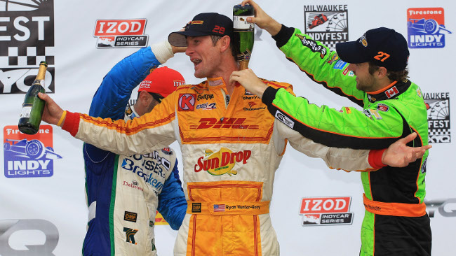 A Milwaukee prima vittora dell'anno per Hunter-Reay