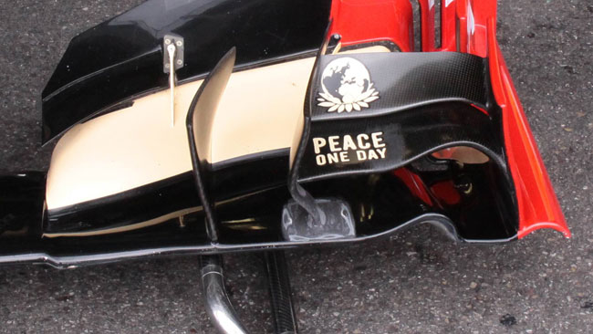 Sulla Lotus cedimento strutturale di un flap