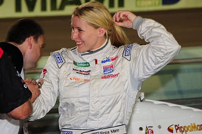 Pippa Mann con la Campos Racing a Sonoma