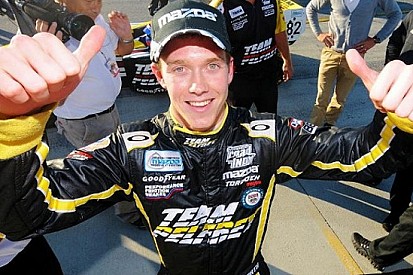 Jack Hawksworth con Sam Schmidt nel 2013