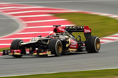Barcellona, Day 2: Grosjean chiude in vetta