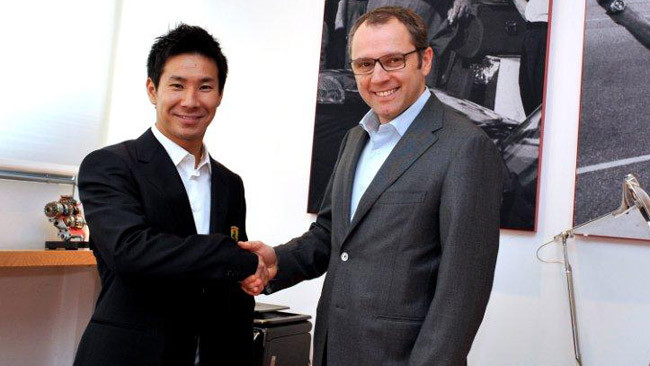 La Ferrari ingaggia Kobayashi per il FIA WEC
