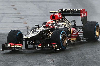 Melbourne, Libere 3: Grosjean prima della pioggia
