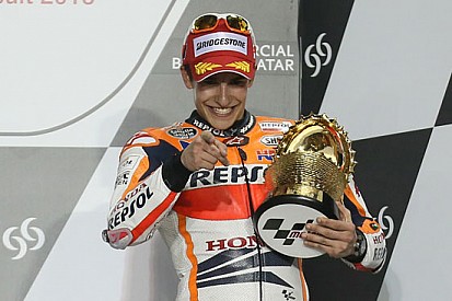 Marquez si gode il podio all'esordio in MotoGp