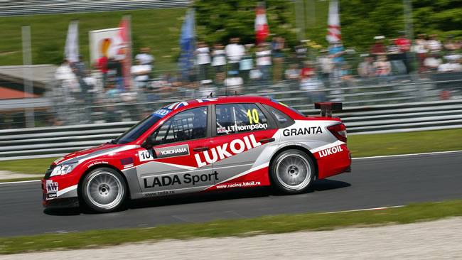 Salzburgring, WarmUp: Sorpresa Thompson!