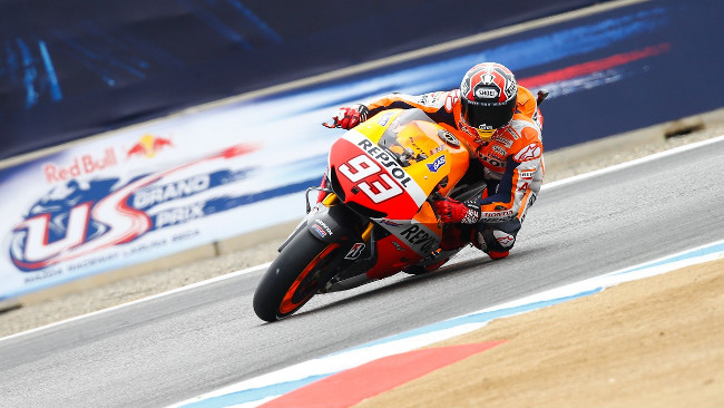 Laguna Seca, Libere 2: Marquez ha già imparato