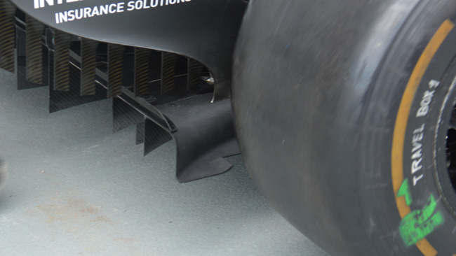 Il diffusore Ferrari è copiato da quello Sauber!