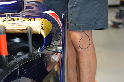 Toro Rosso: è nascosto il sensore infrarosso