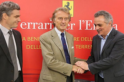 La Ferrari dona 1,9 milioni ai terremotati dell'Emilia
