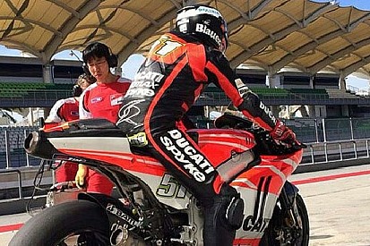 Un caldo infernale accoglie Pirro e la Ducati a Sepang