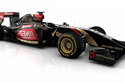 La Lotus E22 in pista venerdì a Jerez
