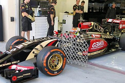 Lotus: prove aerodinamiche con Maldonado