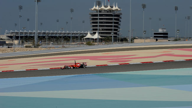 Kimi Raikkonen apre l'ultimo test per la Ferrari