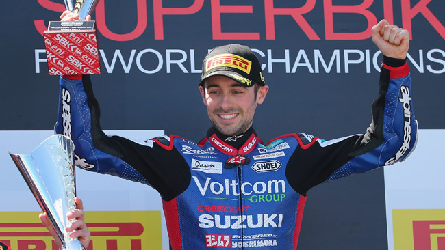 Test con la Suzuki MotoGp in vista per Eugene Laverty