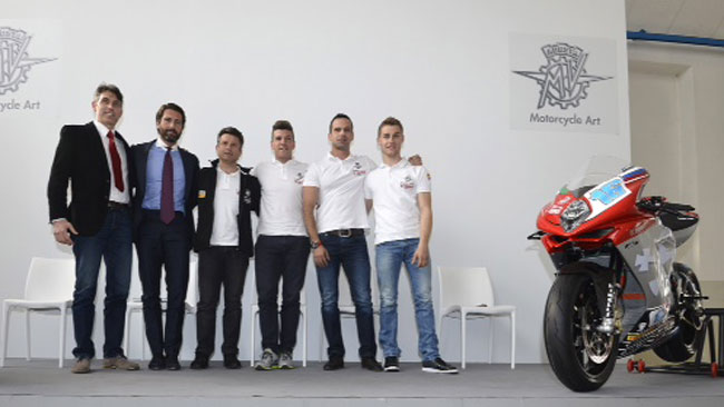 Presentata ufficialmente la MV Agusta Reparto Corse