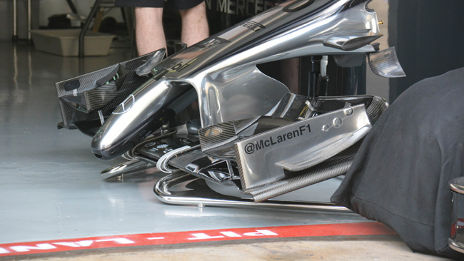 McLaren: ecco il nuovo muso della MP4-29