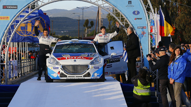 Breen e la Peugeot 208 T16 sono gli Dei dell'Acropoli