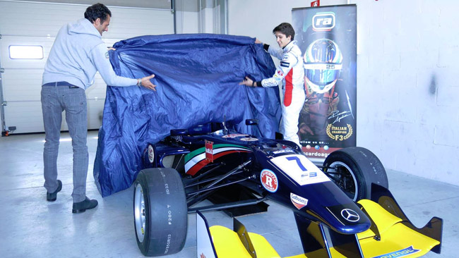 Riccardo Agostini svela i colori della sua monoposto