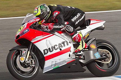 Il maltempo condiziona i test della Ducati a Jerez