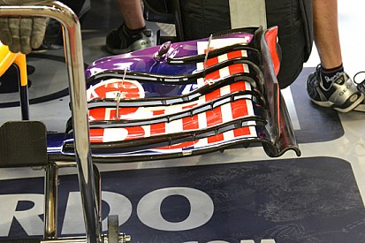 La Red Bull scarica le ali: niente upper flap