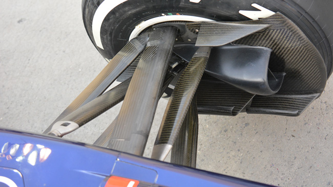 Red Bull: rinforzata la sospensione anteriore