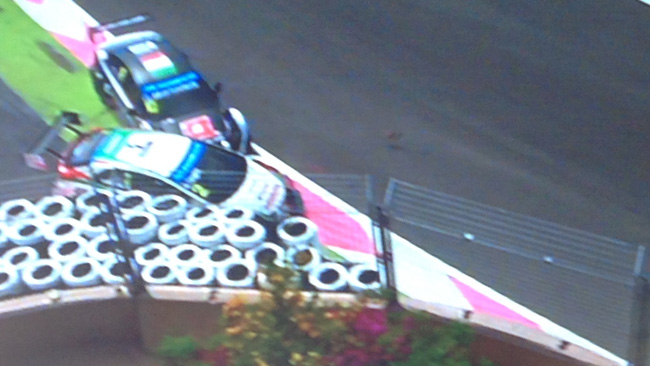 Bandiera rossa: Morbidelli centra Tarquini!