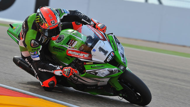 Aragon, Gara 1: Sykes domina nell'1-2 Kawasaki