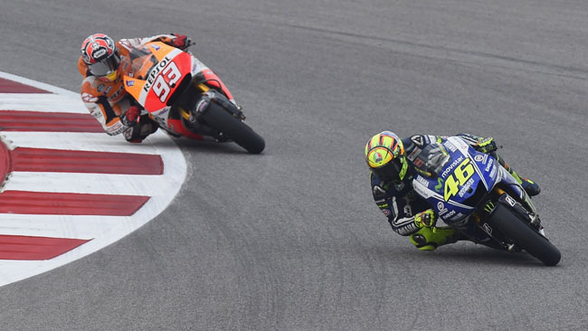 Marquez prova ed eguagliare Valentino a Jerez