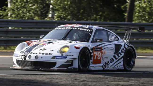 La Porsche della ProSpeed al via con due soli piloti!