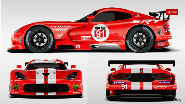 La Viper torna Dodge e vuole Le Mans nel 2015