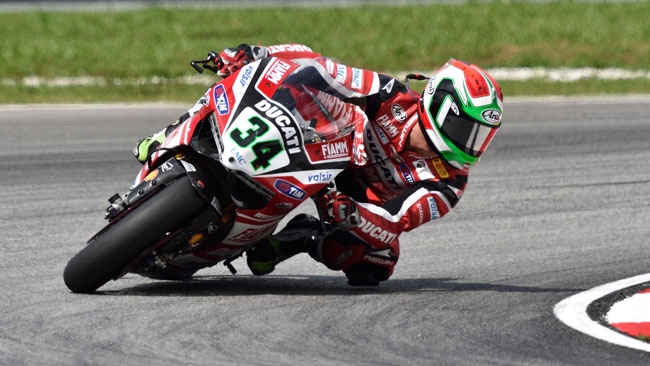 Misano, Libere 2: tra le bandiere rosse ecco Giugliano