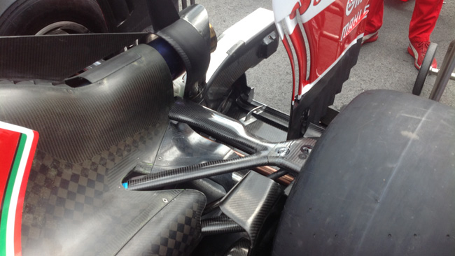 La Ferrari punta sul retrotreno stretto della F14 T