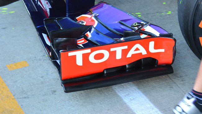 Red Bull: cambiata l'ala anteriore bocciata in Austria