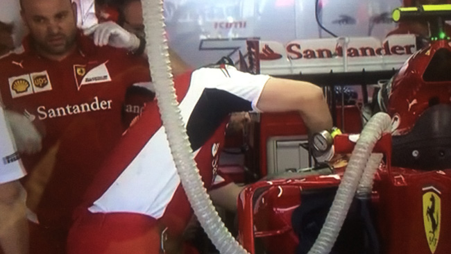 Ferrari: si cambia la pompa benzina di Raikkonen