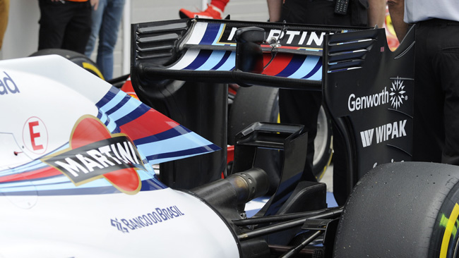 Williams: paga l'aumento di carico posteriore