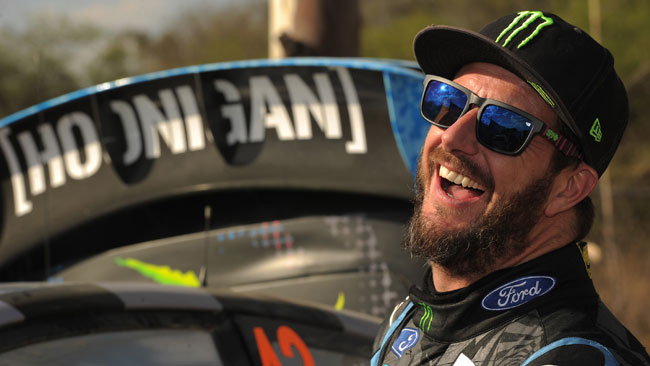 Ken Block al Motor Show per il Memorial Bettega