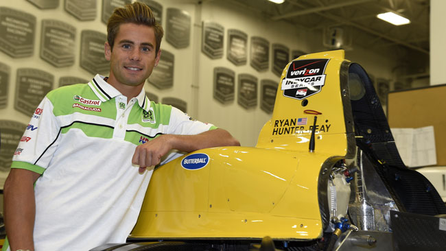 Alvaro Bautista visita la factory della Andretti Autosport
