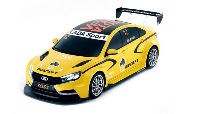 Ecco la nuova Lada Vesta TC1 per il WTCC