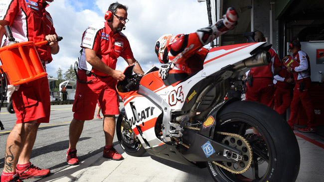 Tanto lavoro in Ducati: ad Aragon arriva la GP14.5